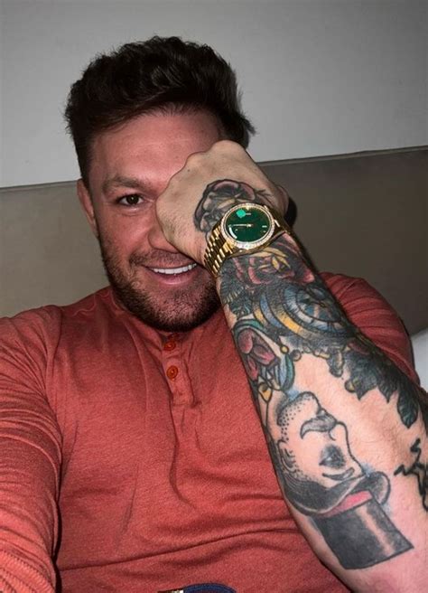 Conor McGregor shows off new Rolex as he adds to his multi 